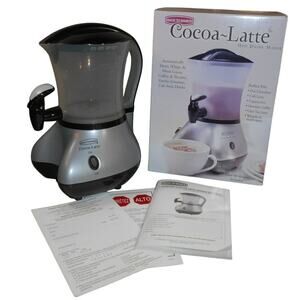 Back To Basics Cocoa-Latte Hot Drink Maker CM300BR w/Original Box/Manual WORKS